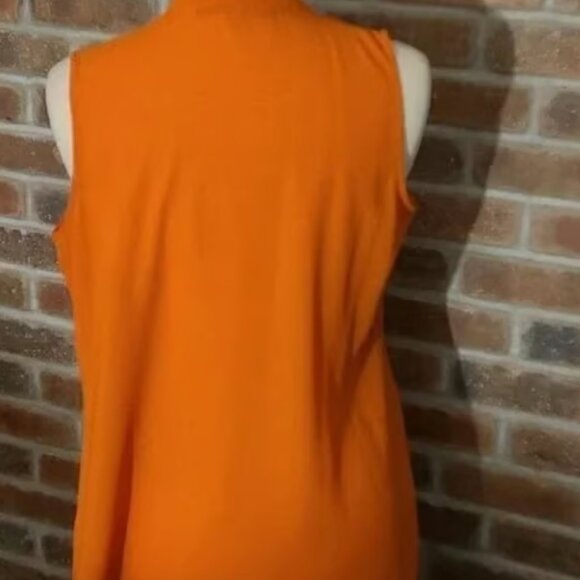 Rose & Olive Lightweight Burnt Orange Blouse - Picture 2 of 6
